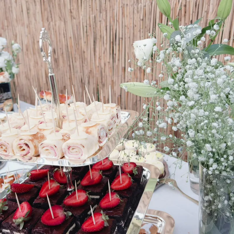 Catering sunumundan bir kare