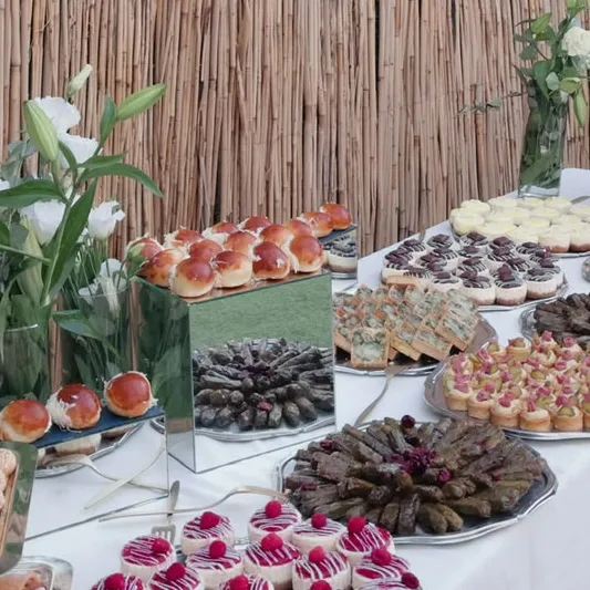 Catering sunumundan bir kare
